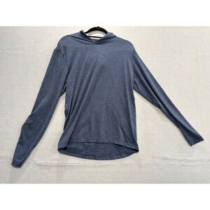 Holderness & Bourne Blues Performance Hoodie Long Sleeve Mens S Dry Luxe